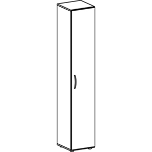 Aktenschrank mit Flügeltüren, Büroschrank