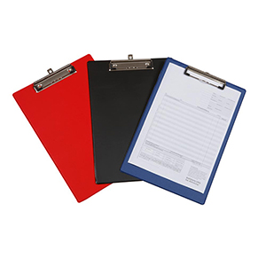 Klemmbrett, DIN A4, blau, VE 12 Stück