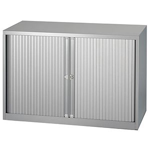 Rollladenschrank, BxTxH 1000x430x695 mm, 1 Boden, 1,5 OH, lichtgrau