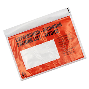 Begleittaschen, Format C6, Aufdruck Lieferschein/Rechnung, VE 1000 Stück