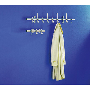 Edelstahl-Wandgarderobe