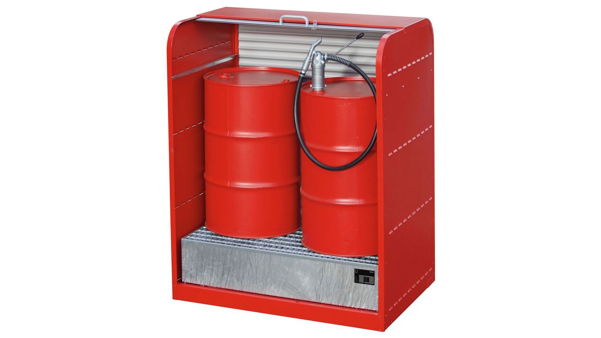 Gefahrstoffschrank mit Rollladen