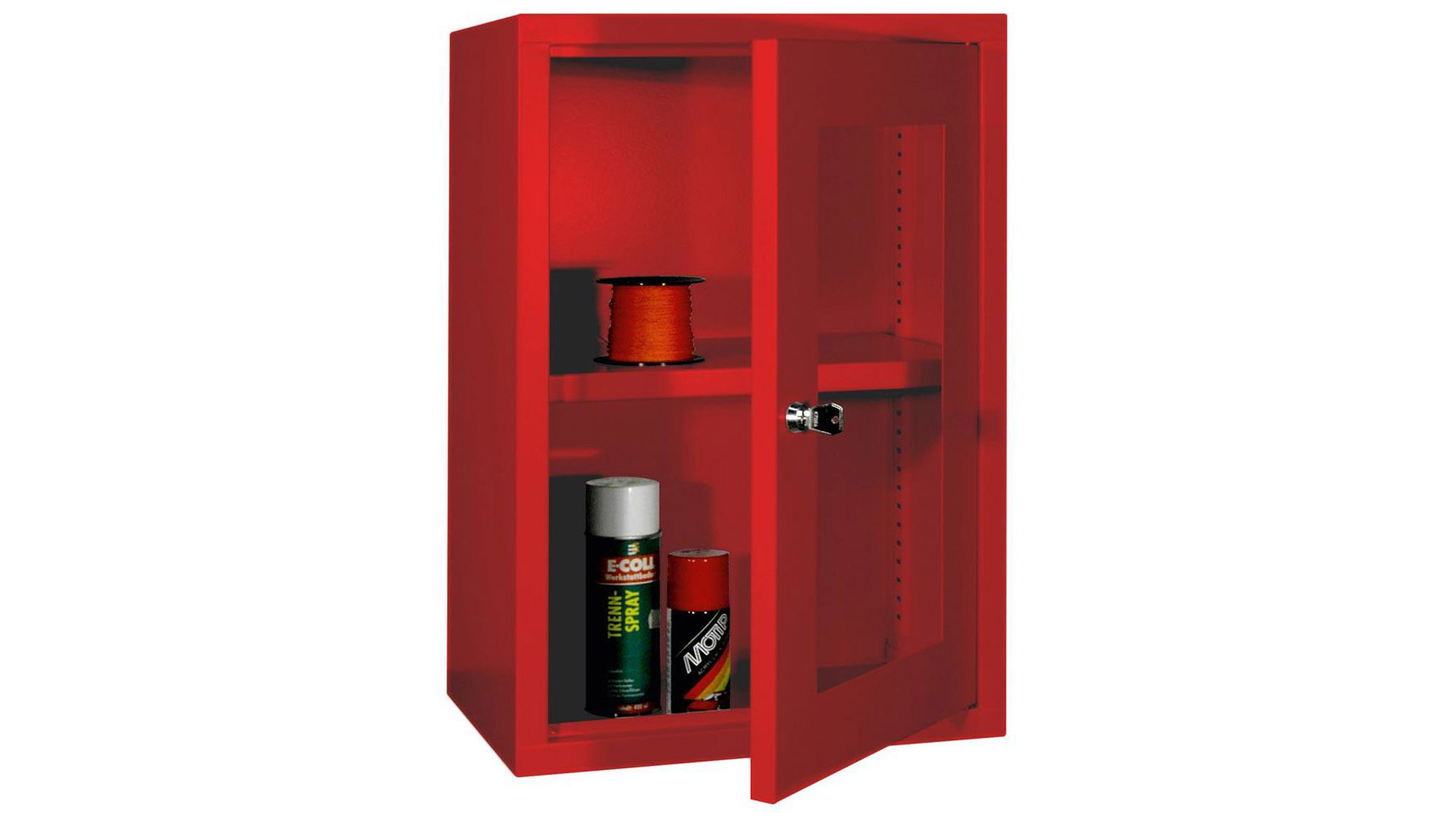 Hängeschrank aus Stahl