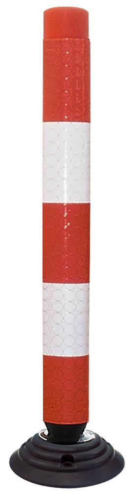 Sperrpfosten aus Kunststoff