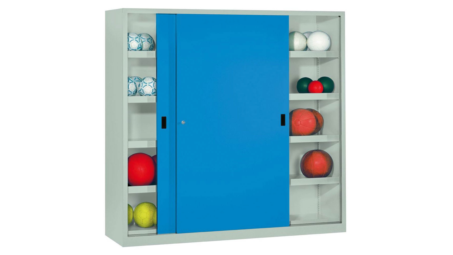 Schiebetürenschrank, Ballschrank